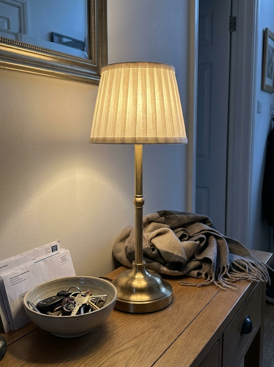 Pleated Brass