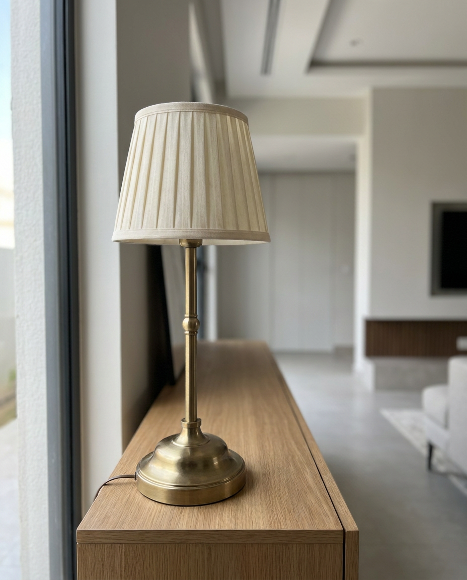 Pleated Brass
